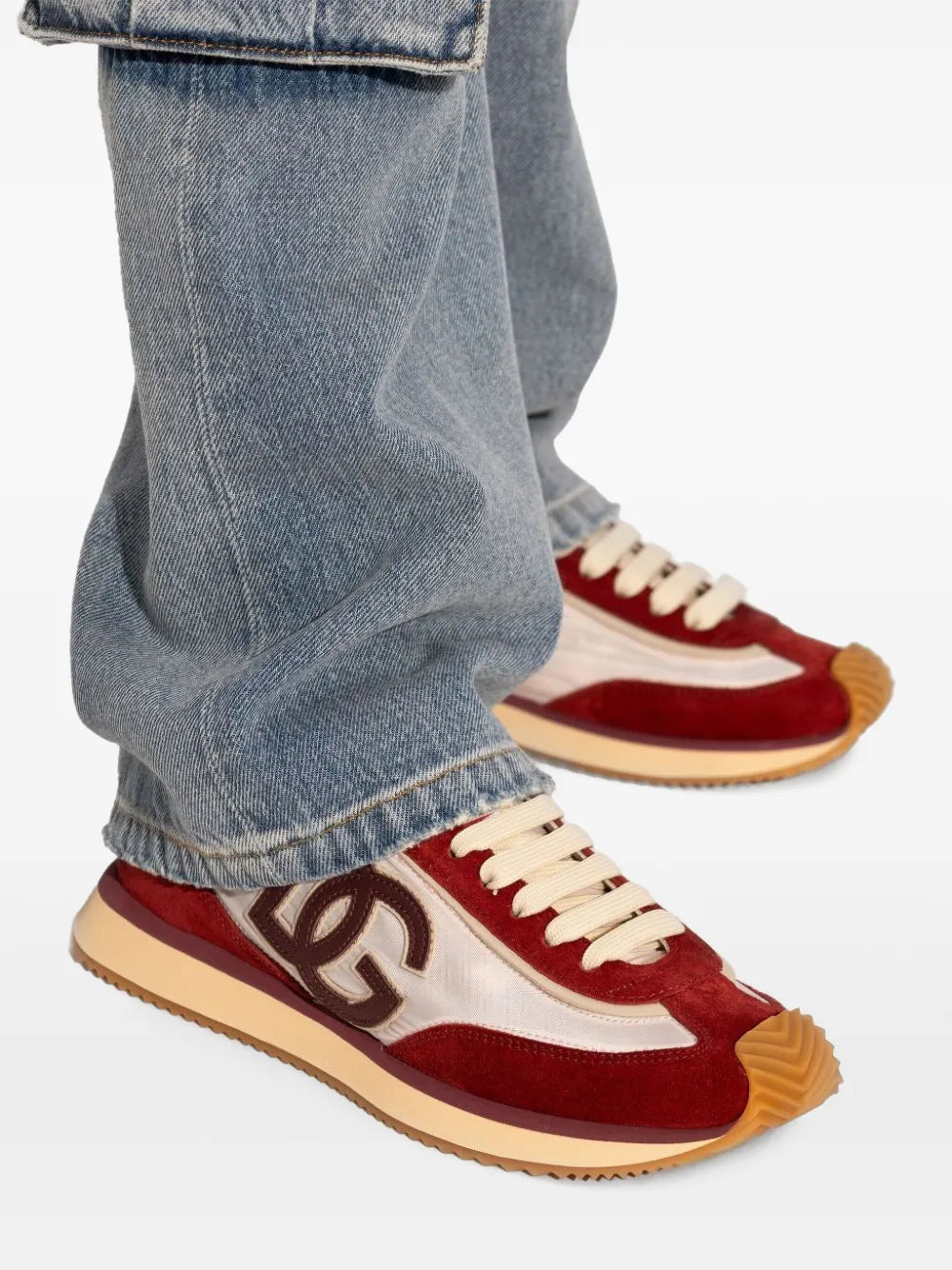 Dolce & Gabbana Dg Logo Suede Trainers