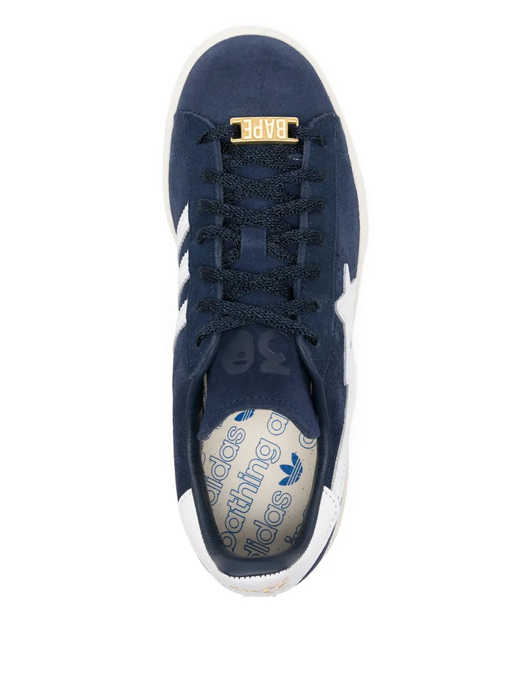 A BATHING APE? Star-Patch Suede Trainers