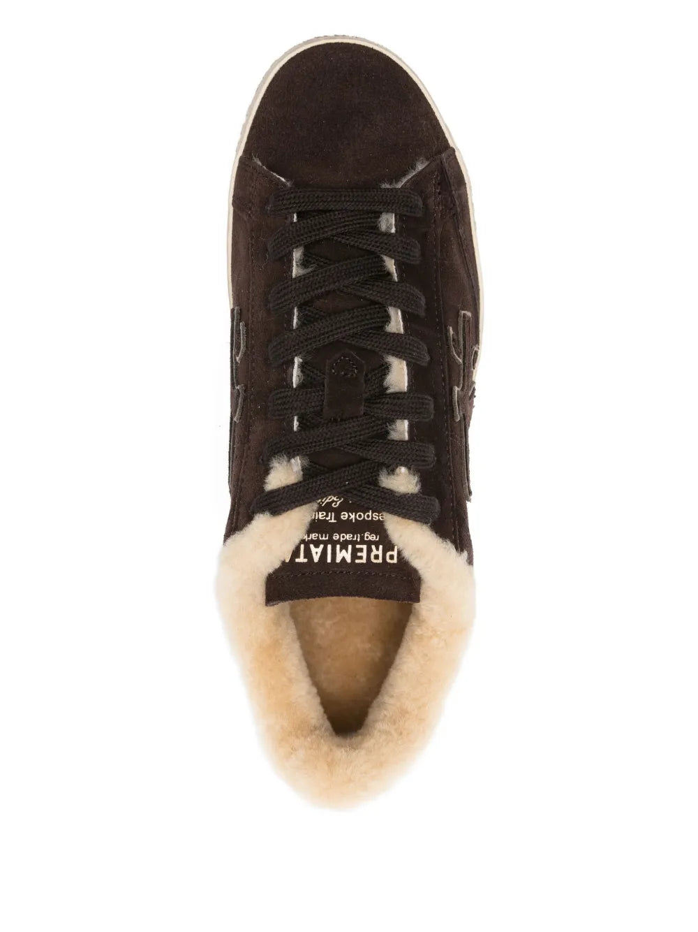 Premiata Steven Shearling-Lined Suede