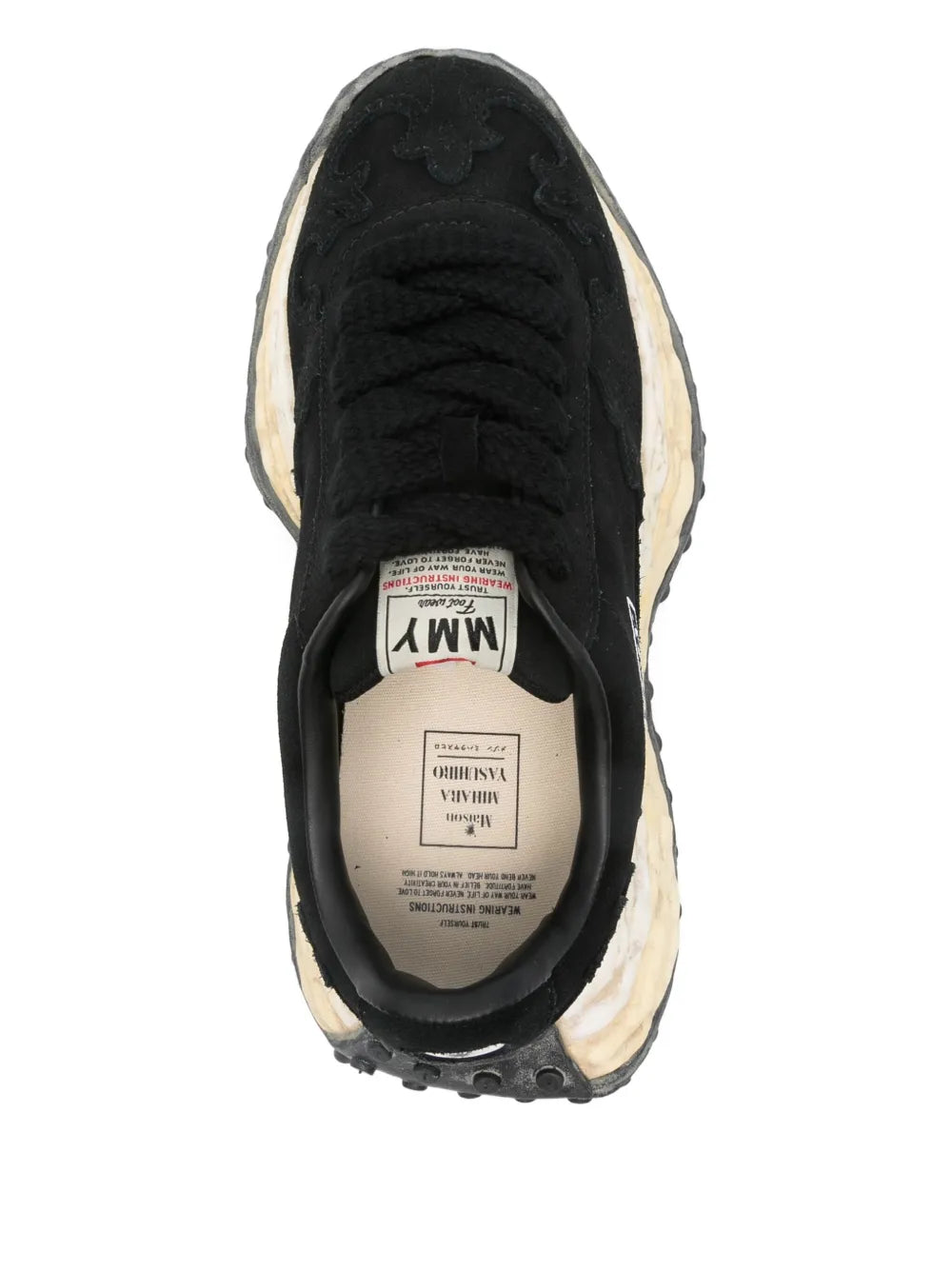 Maison MIHARA YASUHIRO Larry Og Suede Low-Top