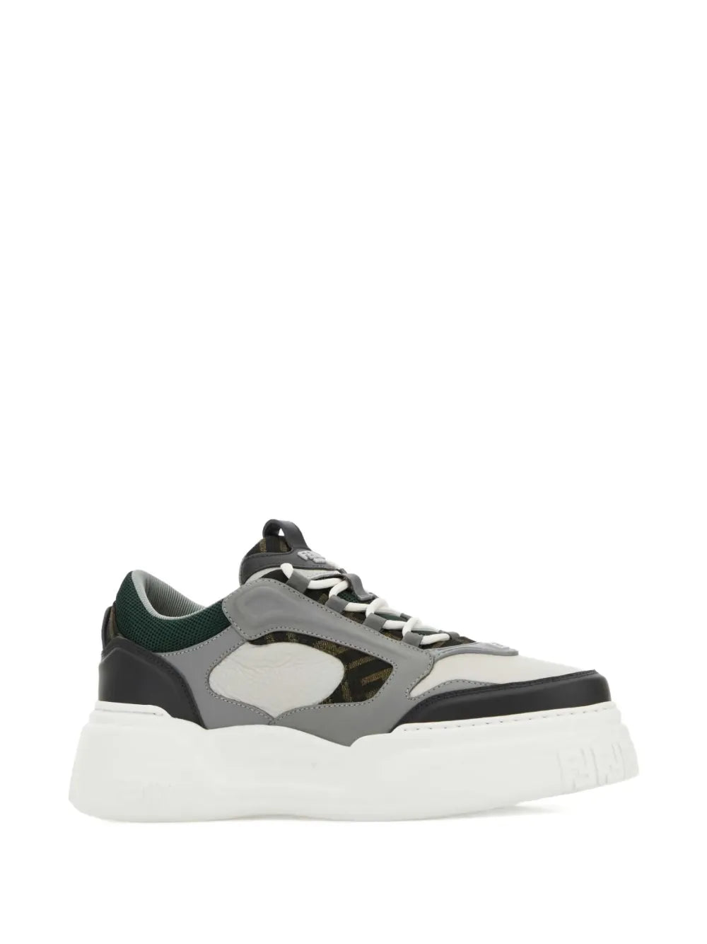 Fendi Force Leather Sneakers