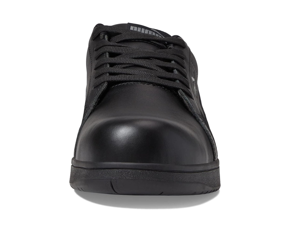 Men's PUMA Safety Iconic Leather Low ASTM SD Black/Black