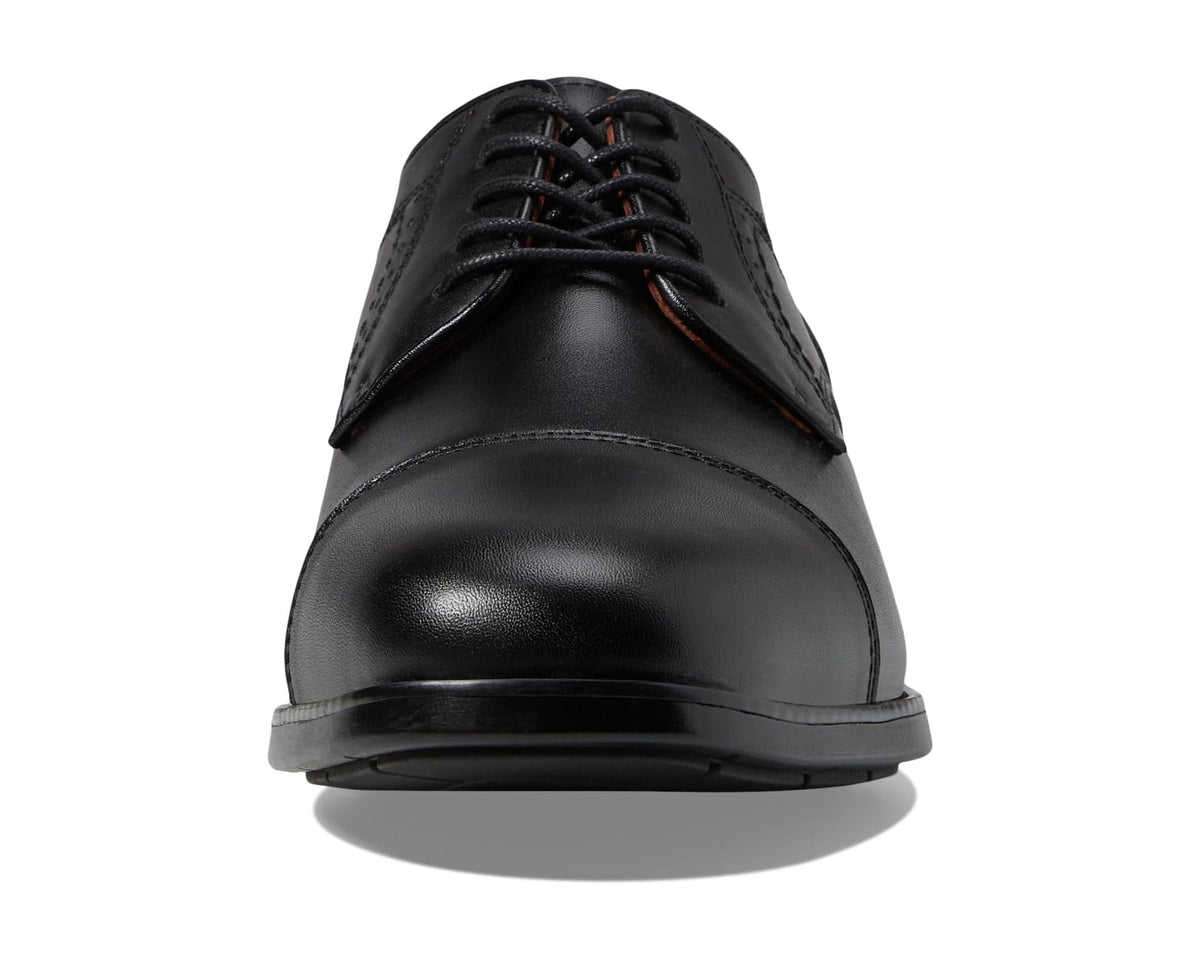 Men's Johnston & Murphy Waterproof XC4? Branning Cap Dress Cap Toe Oxford Black Waterproof Calfskin