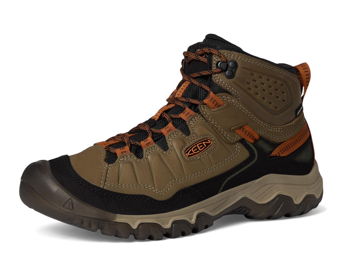 Men's KEEN Targhee IV Waterproof Hiking Boots Sea Turtle/Roasted Pecan