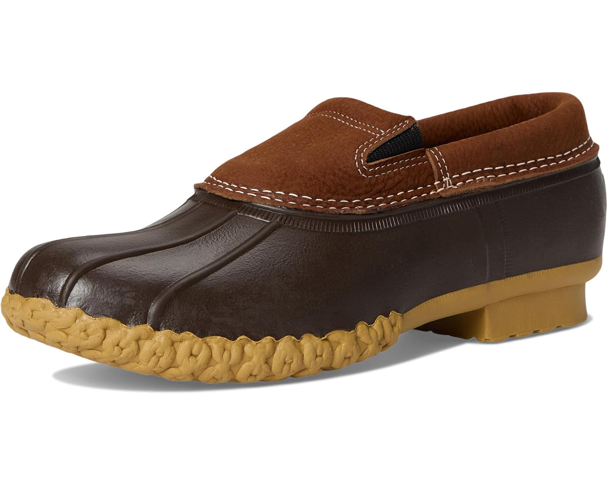 Men's L.L.Bean Rubber Moc Slip-On Allspice/Bean Boot Brown/Gum