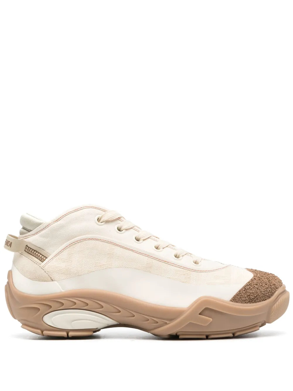 Fendi Lab Panelled Sneakers