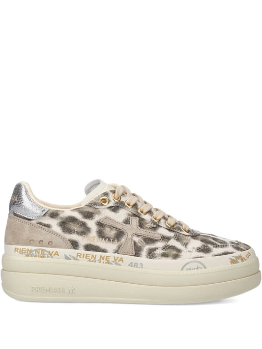 Premiata Leopard-Print