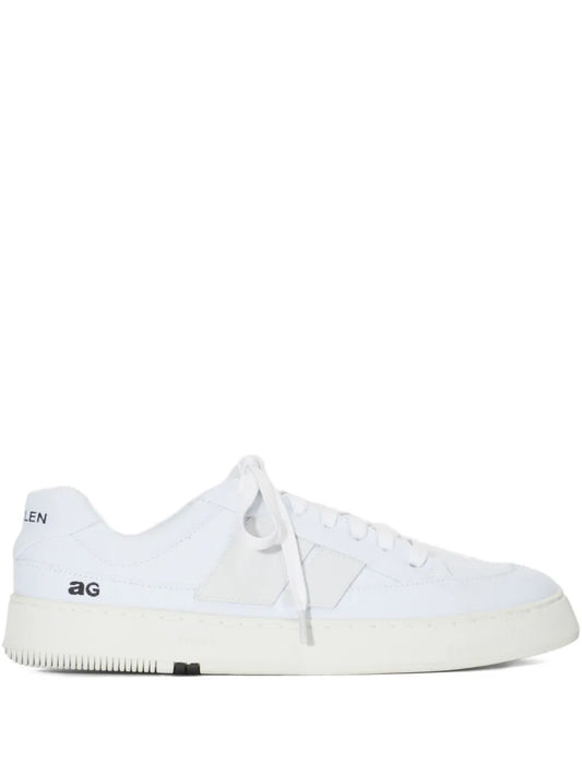 Osklen Panelled Lace-Up Low-Top