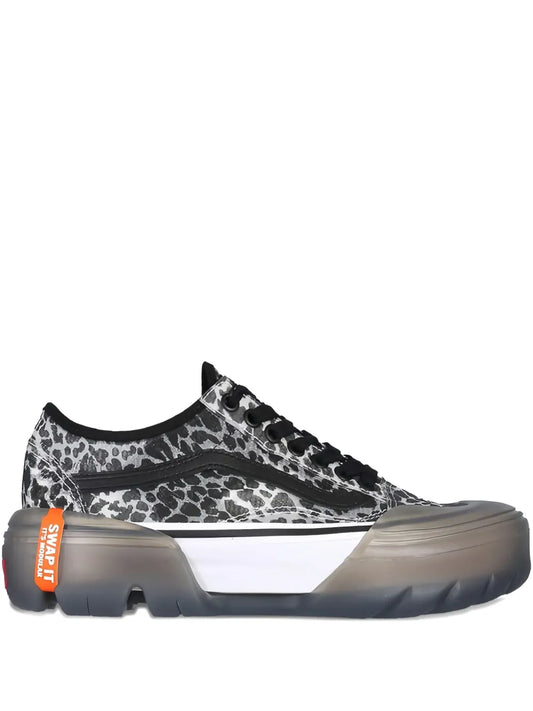 Vans Leopard Print Platform Trainers