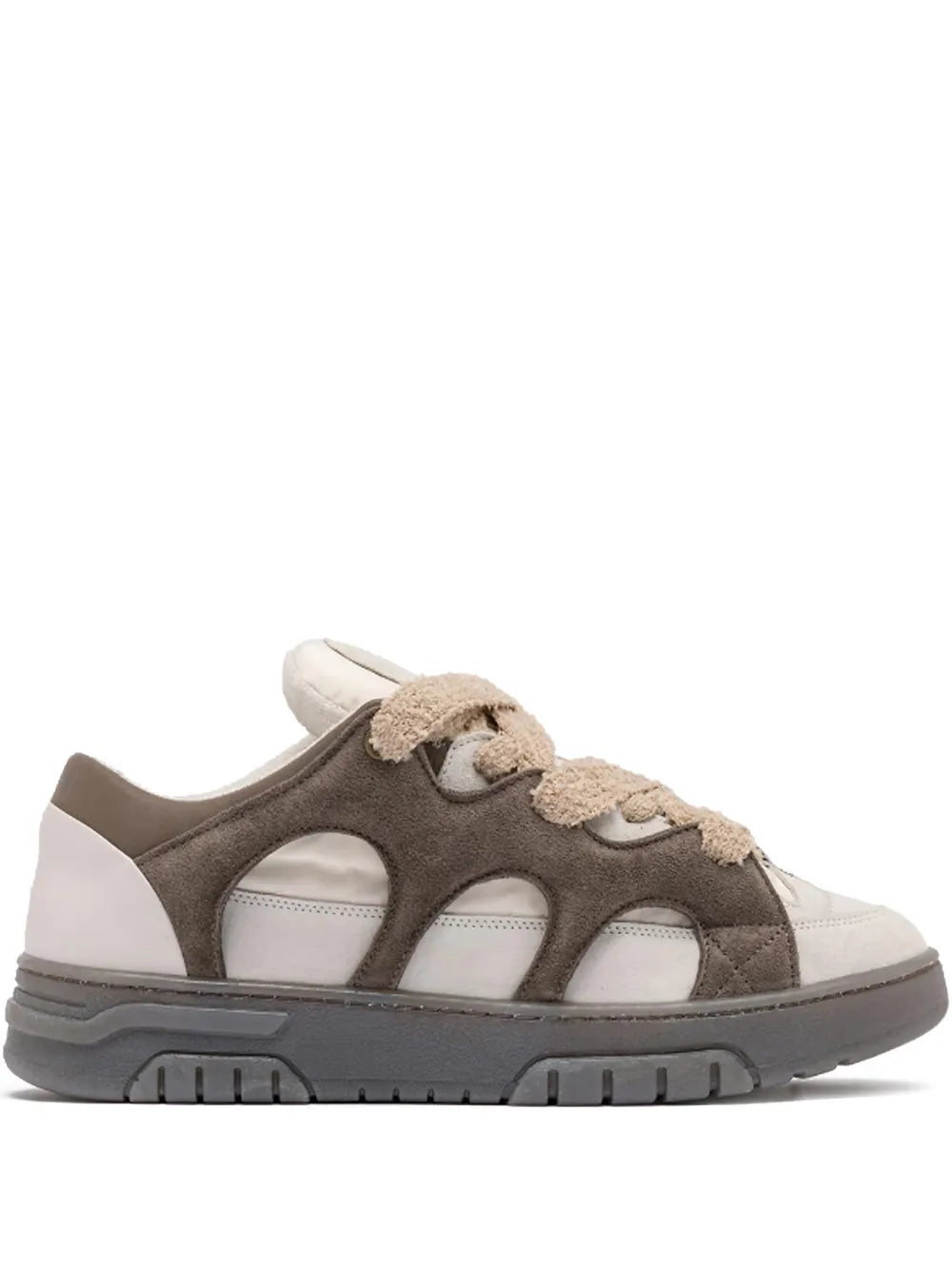 SANTHA Cutout Lace-Up Trainers