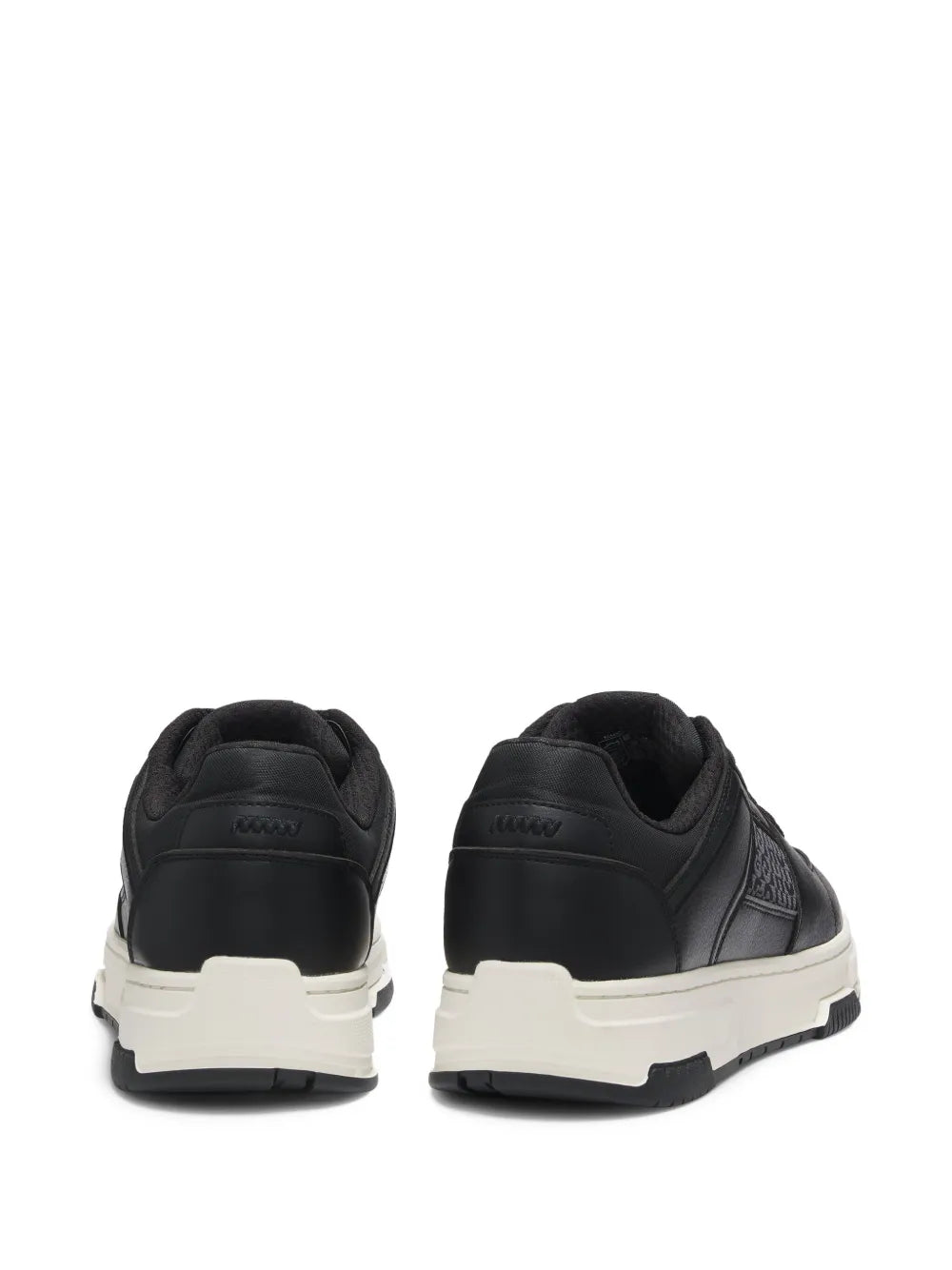 Hugo Patterned Leather Sneakers