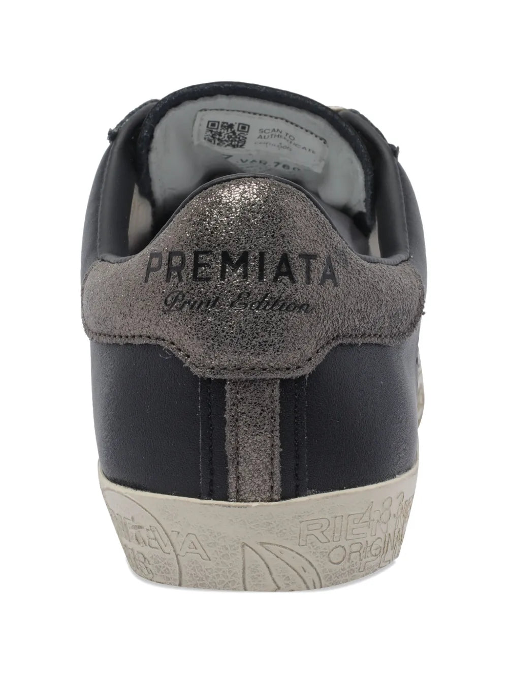 Premiata Logo-Detail Round-Toe