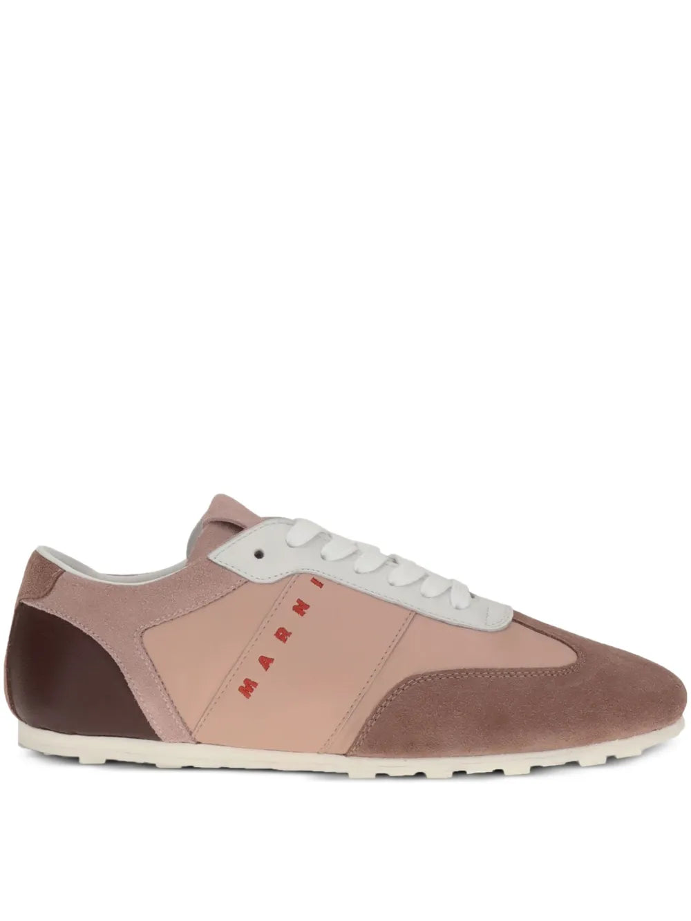 Marni Suede-Panel Logo-Embroidered