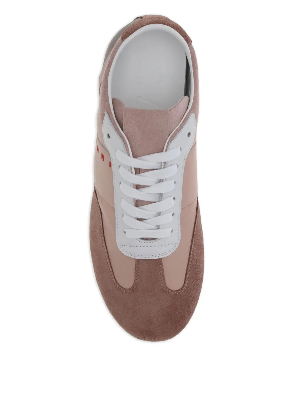 Marni Suede-Panel Logo-Embroidered