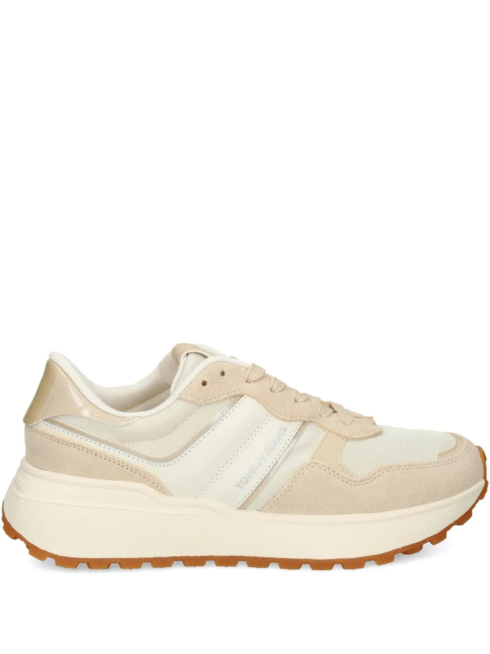 Tommy Jeans Mixed-Panels Leather