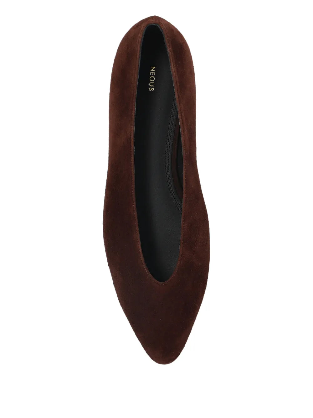 NEOUS Suede Pointed-Toe Flats