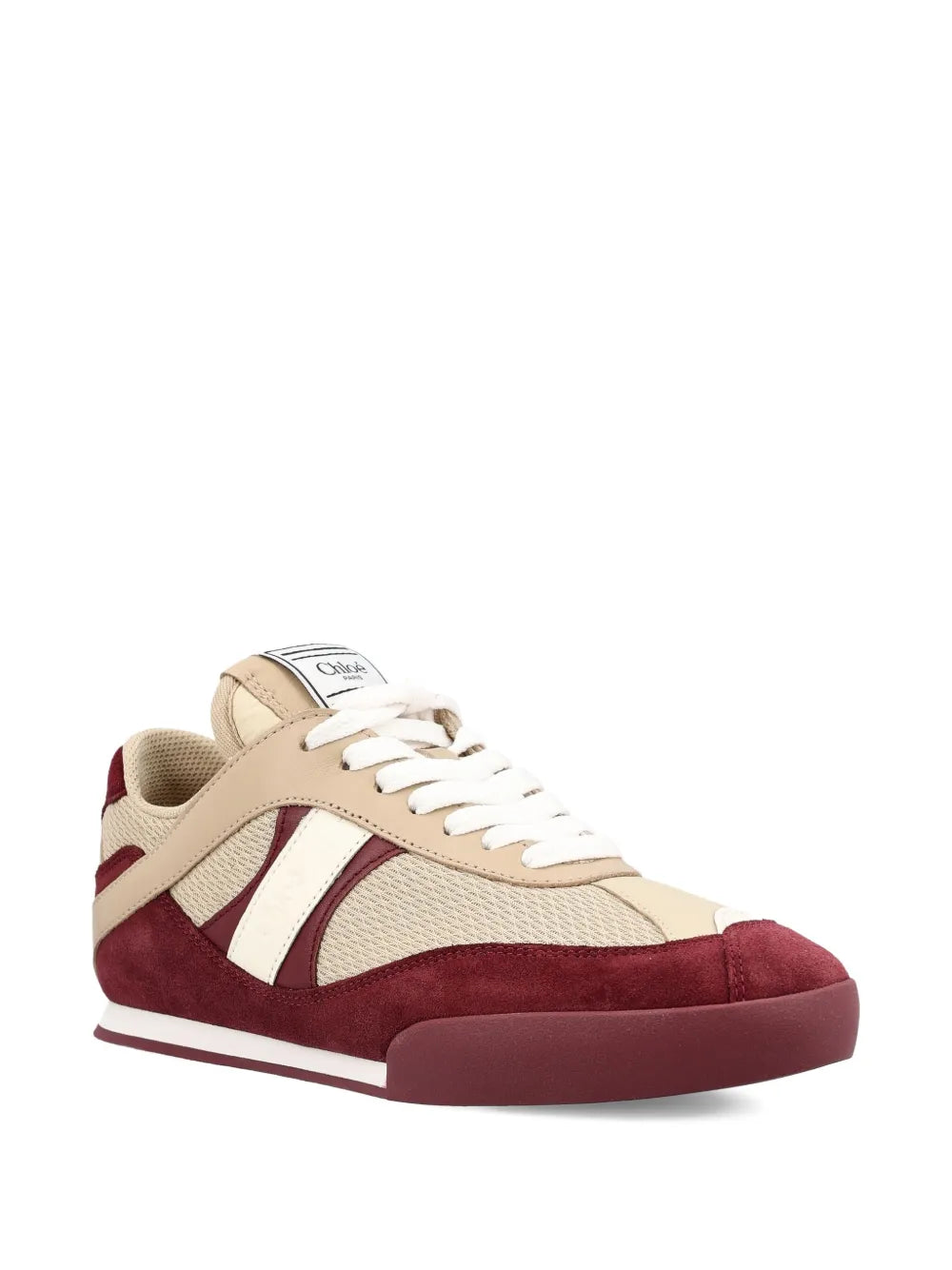 Chlo?ick Suede-Panel Mesh