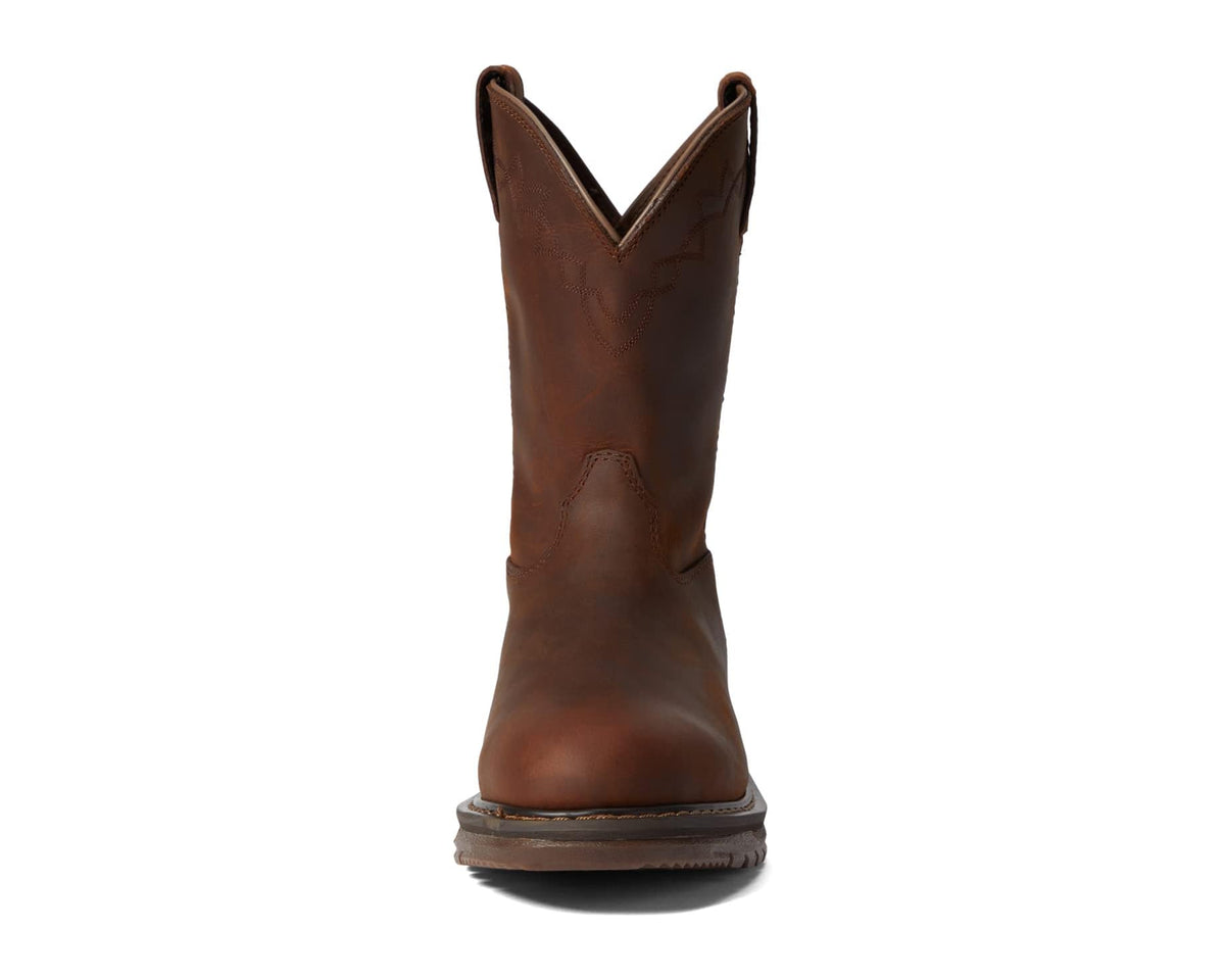 Men's Rocky Western Original Ride 10 Soft Toe Brown