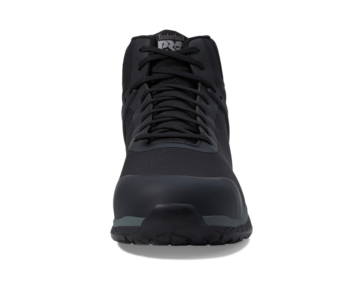 Men's Timberland PRO Drivetrain SD35 Mid Composite Safety Toe SD Black/Grey