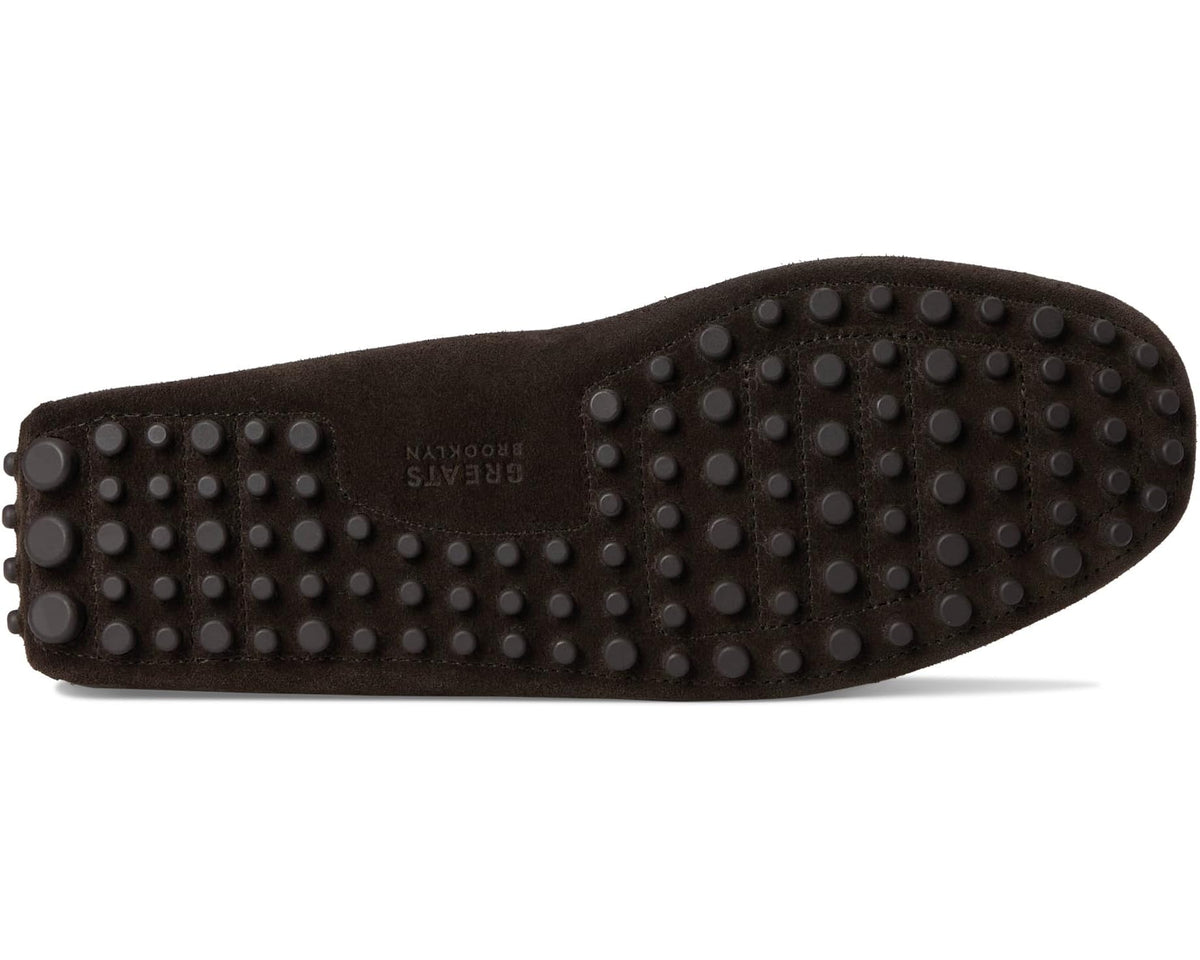 Men's GREATS Corsa Driver Chocolate