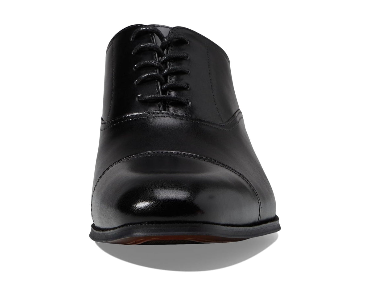 Men's Florsheim Corbetta Cap Toe Oxford Black Smooth