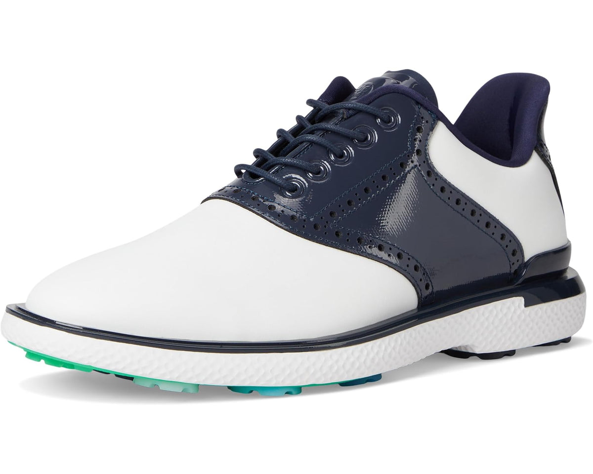 Men's GFORE Gallivan2r Saddle Golf Shoes Snow/Twilight