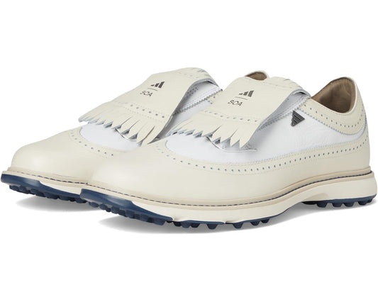 Men's adidas Golf MC87 BOA Spikeless Golf Shoes Off White/Footwear White/Collegiate Navy