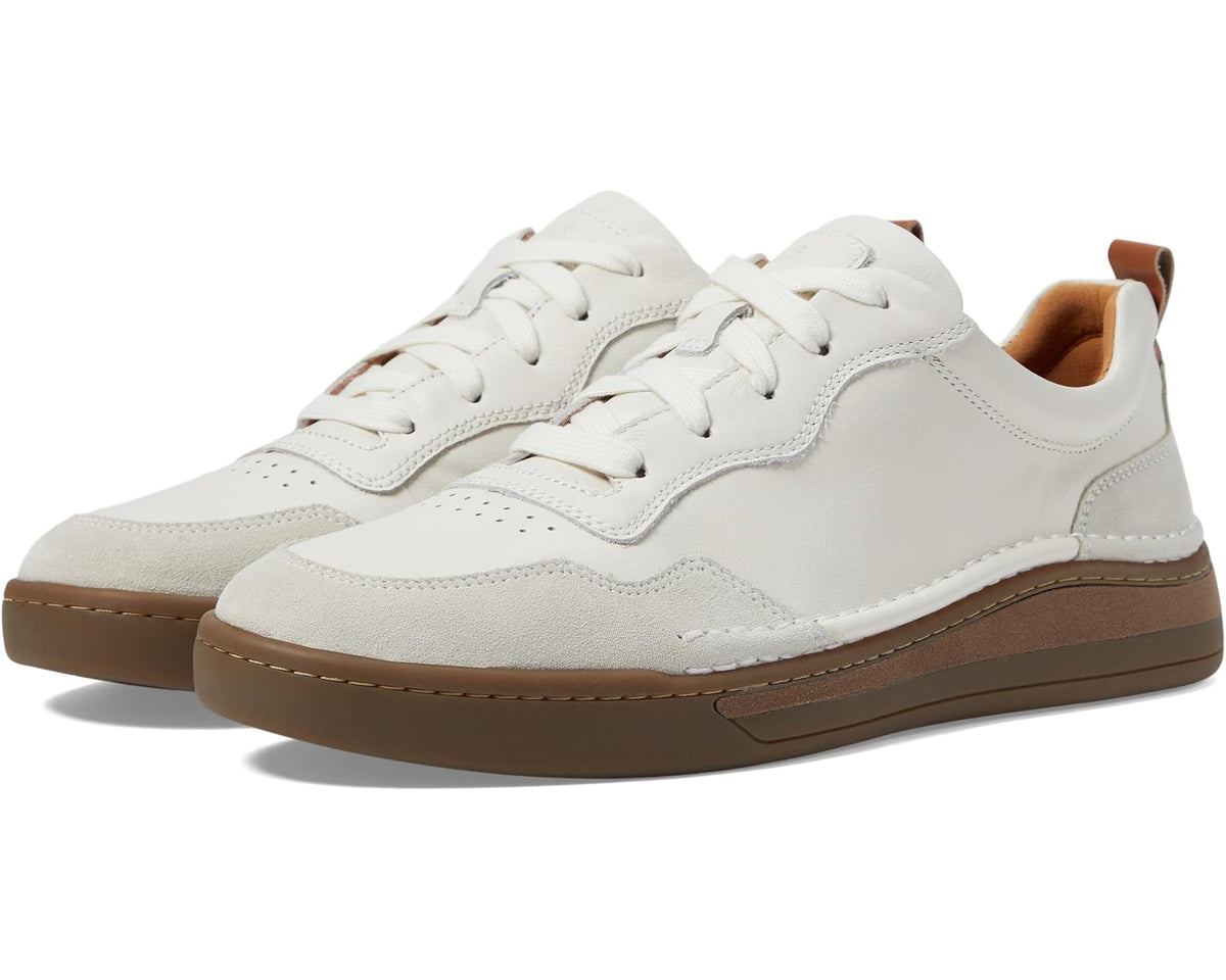 Men's Josef Seibel Cleve 01 White Mal·Suede