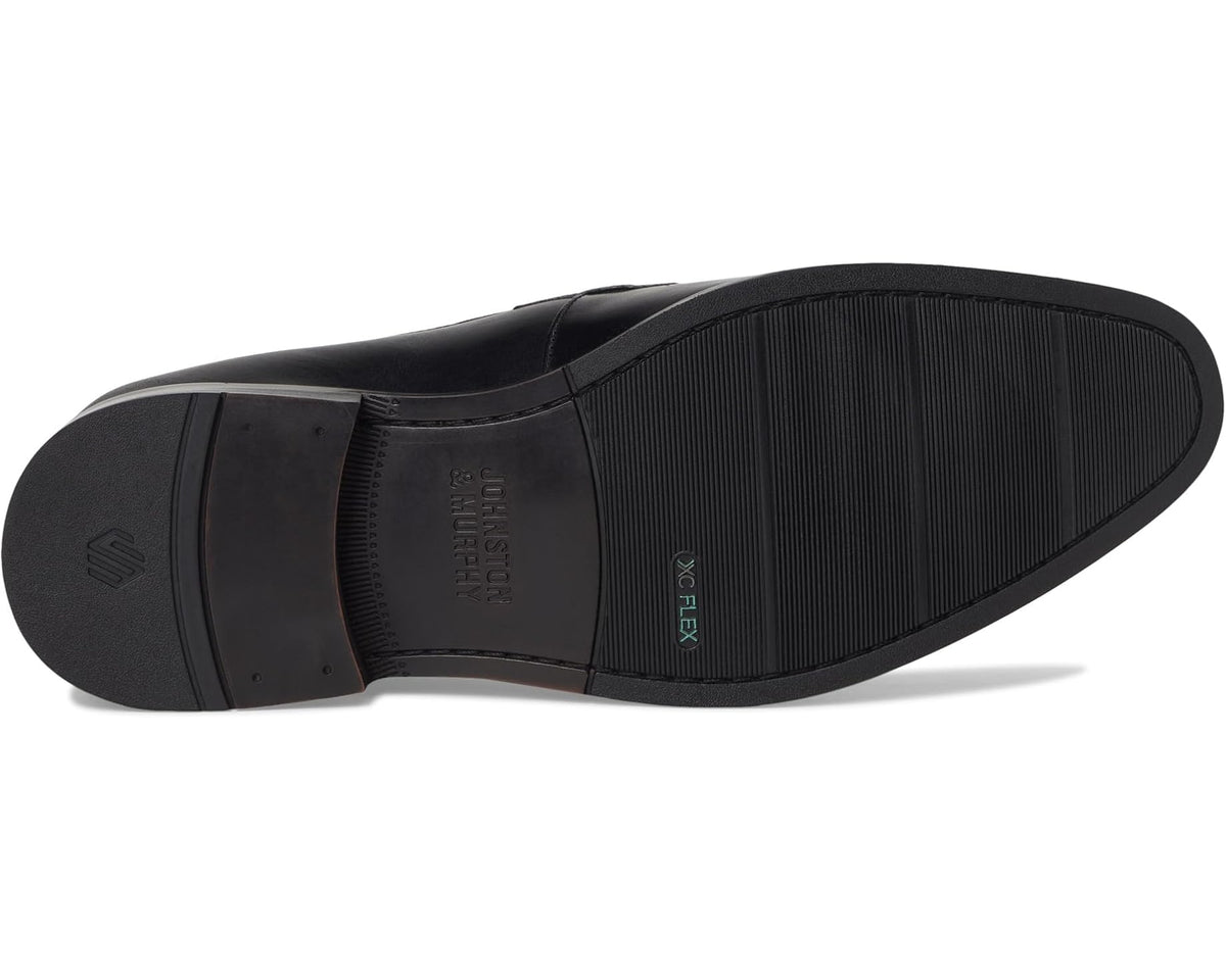 Men's Johnston & Murphy Landry Bit Black Full Grain