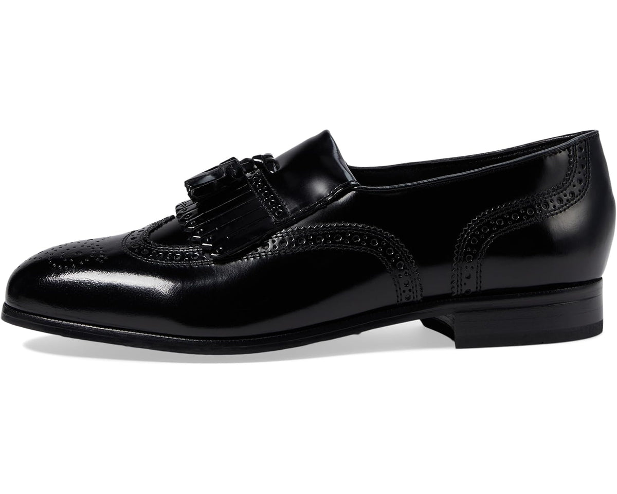 Men's Florsheim Lexington Wingtip Tassel Slip-On Black