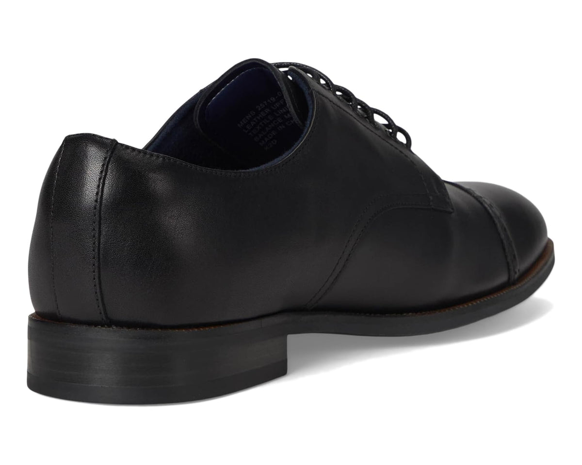 Men's Stacy Adams William Cap Toe Lace-Up Black
