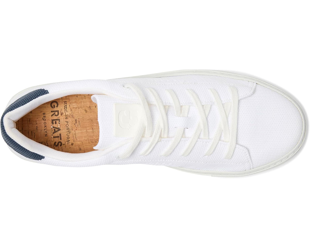 Men's GREATS Royale Knit 2.0 White/Navy