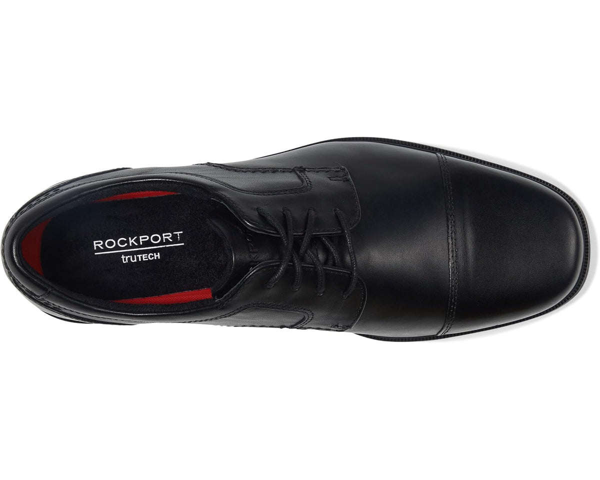 Men's Rockport Taylor Waterproof Cap Toe Black