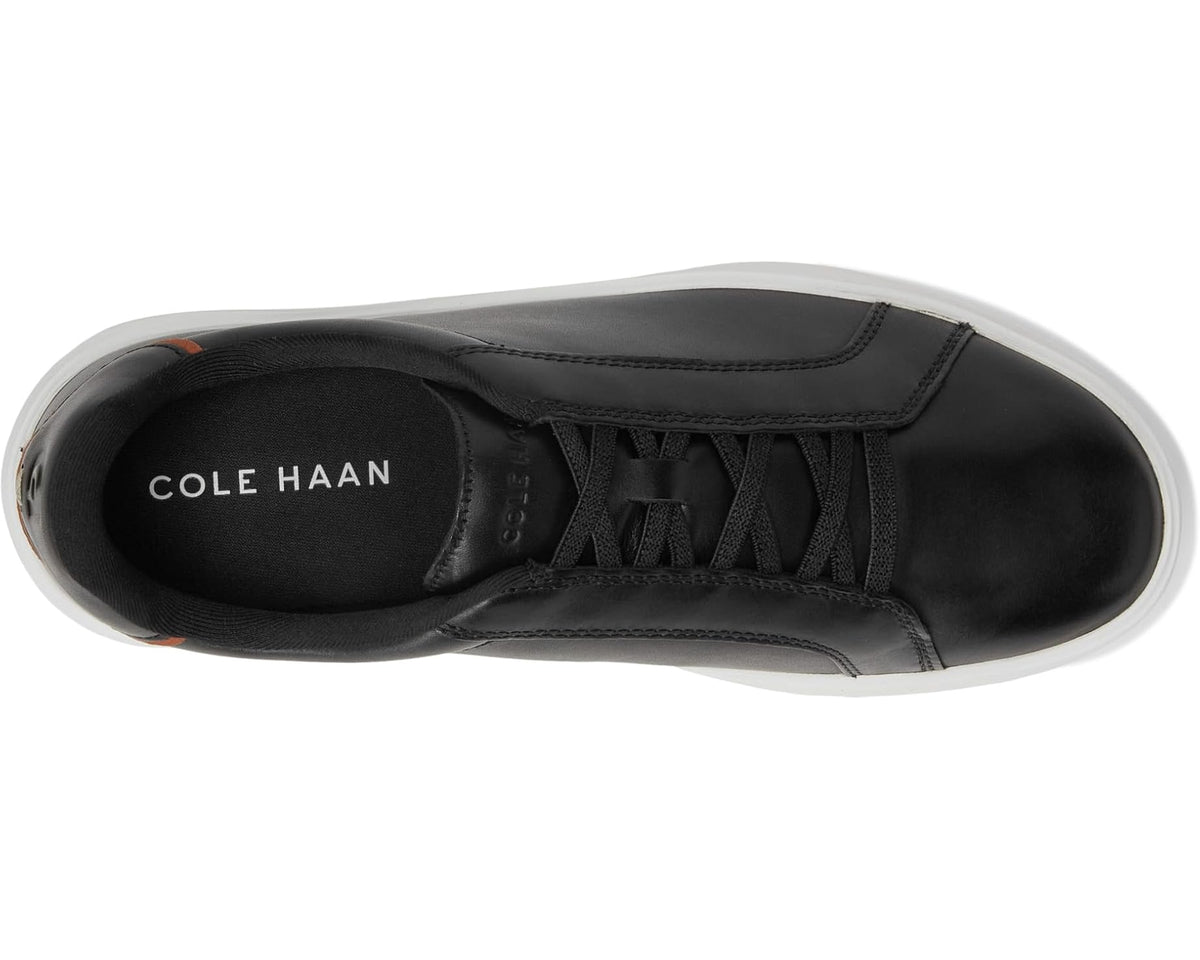Men's Cole Haan Grand Crosscourt Daily Ltt Slip-On Sneakers Black/British Tan/Ivory