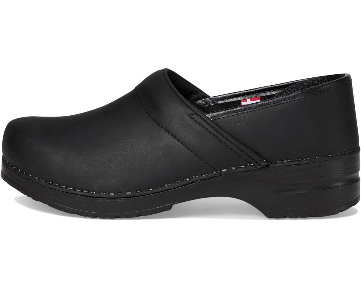 Men's Sanita Professional Oiled Nubuck Black