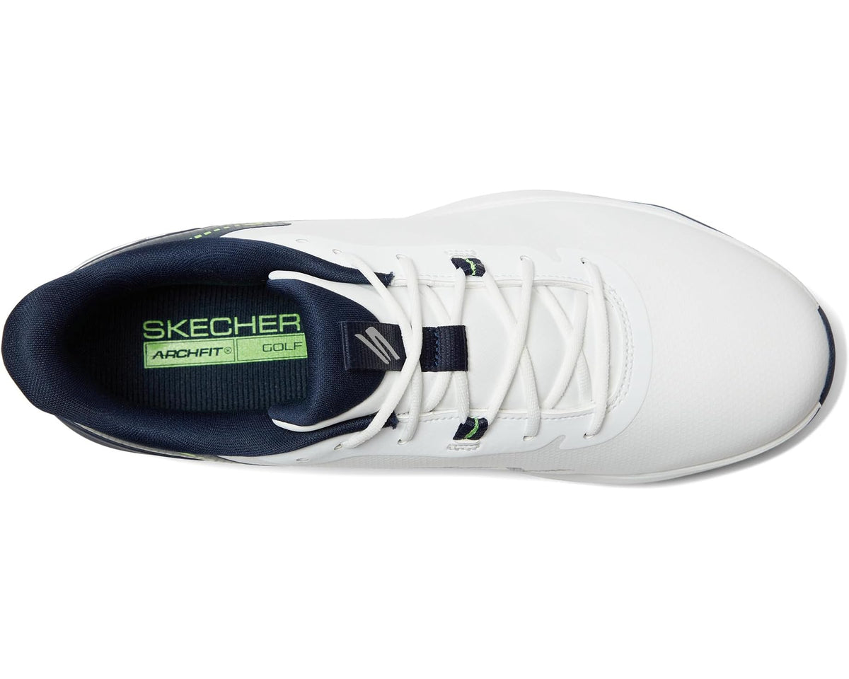 Men's Skechers GO GOLF Elite Vortex Rival ArchFit Golf Shoe White/Navy