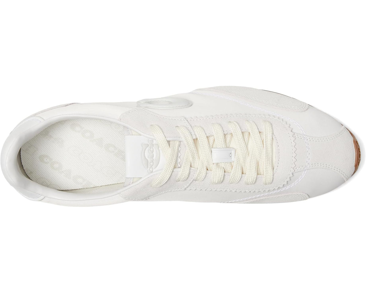 Men's COACH Flat Sneakers Optic White/Grey
