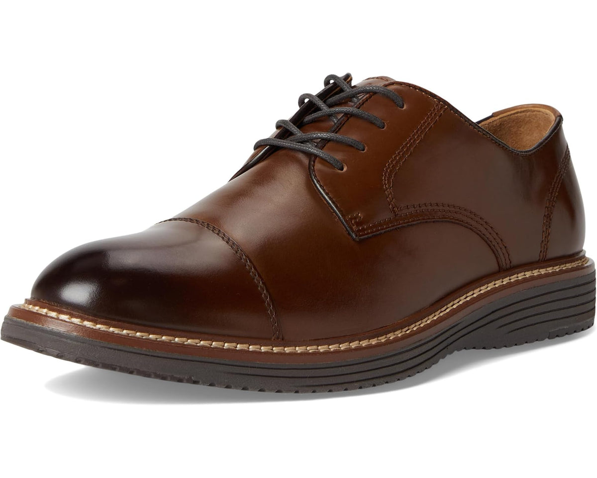 Men's Johnston & Murphy Upton Cap Toe Tan Full Grain