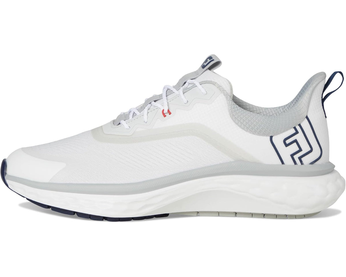 Men's FootJoy FJ Quantum Golf Shoes White/White/Grey