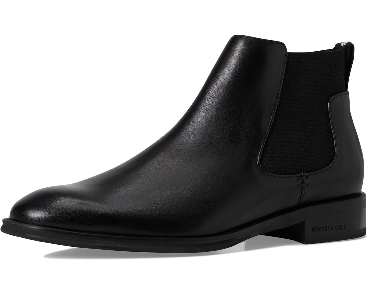 Men's Kenneth Cole Tully Chelsea Boots Black Leather