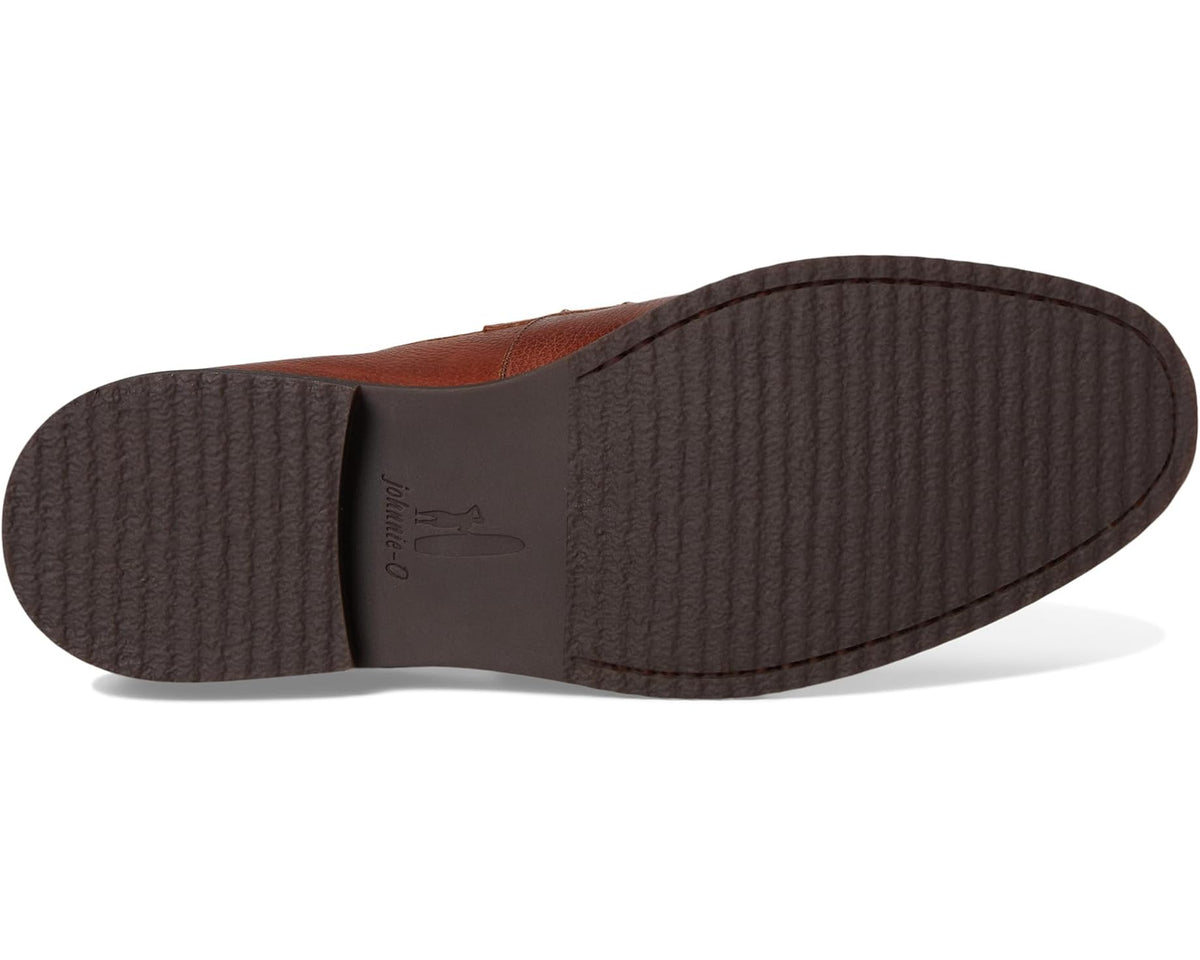 Men's johnnie-O J-Flex Penny Leather Mahogany