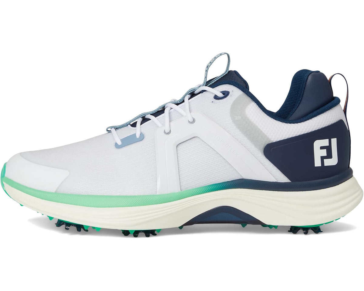 Men's FootJoy Hyperflex White/Peacoat/Aquamarine