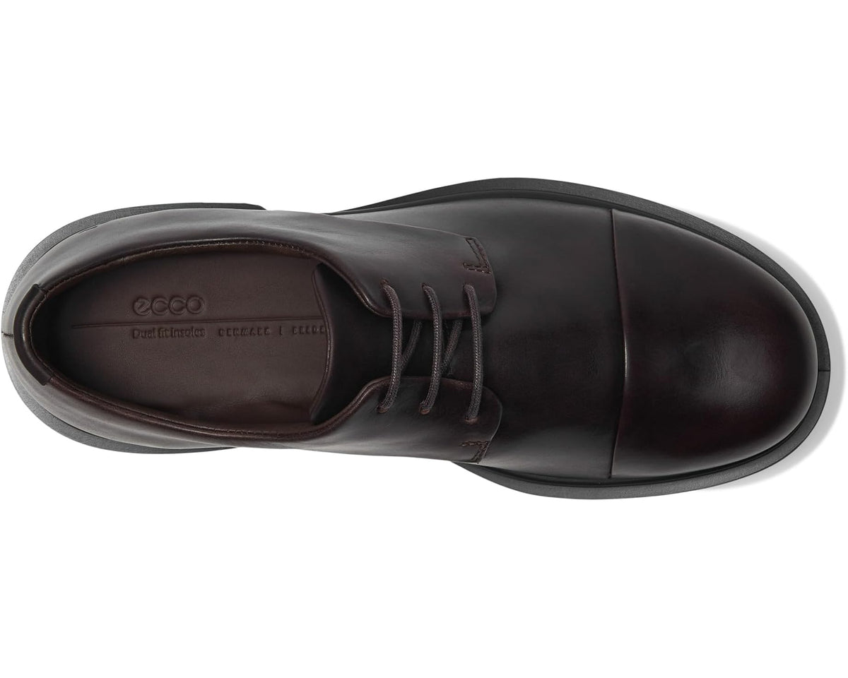 Men's ECCO Seoul Plain Toe Oxford Mocha