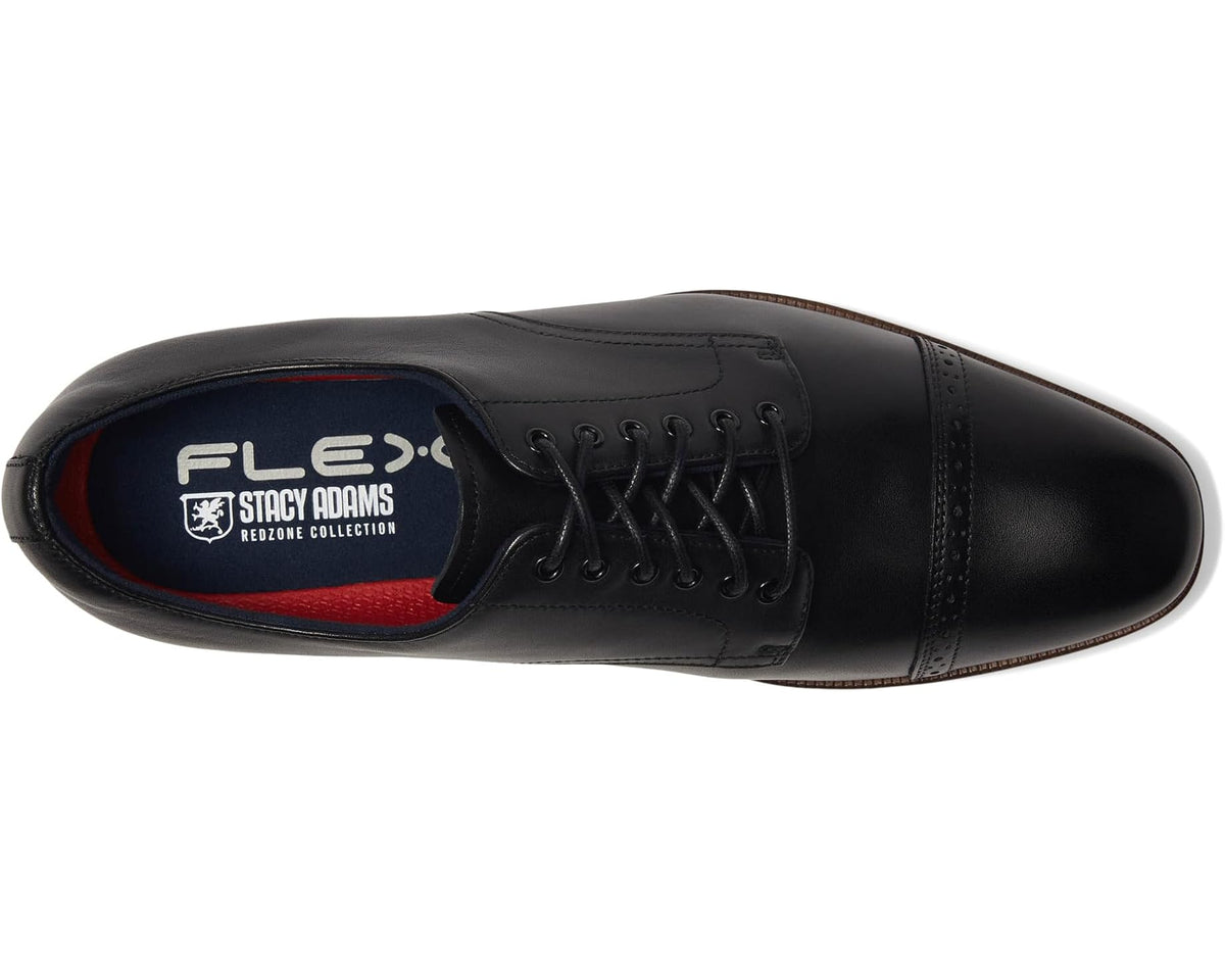 Men's Stacy Adams William Cap Toe Lace-Up Black