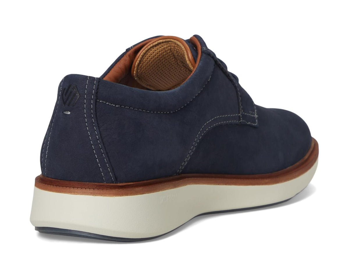 Men's Johnston & Murphy XC+ Parker Plain Toe Navy Waterproof Nubuck