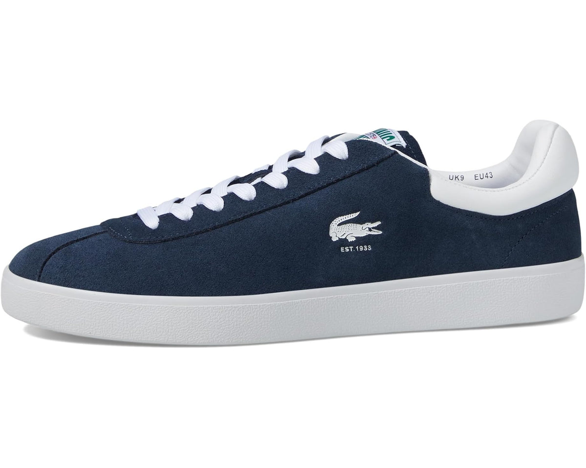 Men's Lacoste Baseshot Sneakers Navy/White