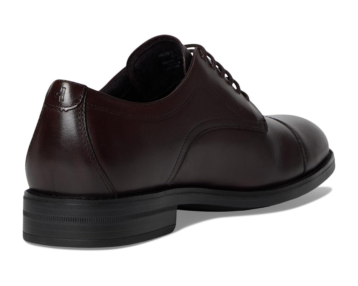 Men's Cole Haan Harmon Grand Cap Toe Oxfords Madeira/Black Wr