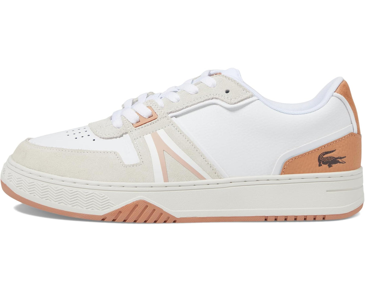 Men's Lacoste L001 Sneakers White/Light Brown