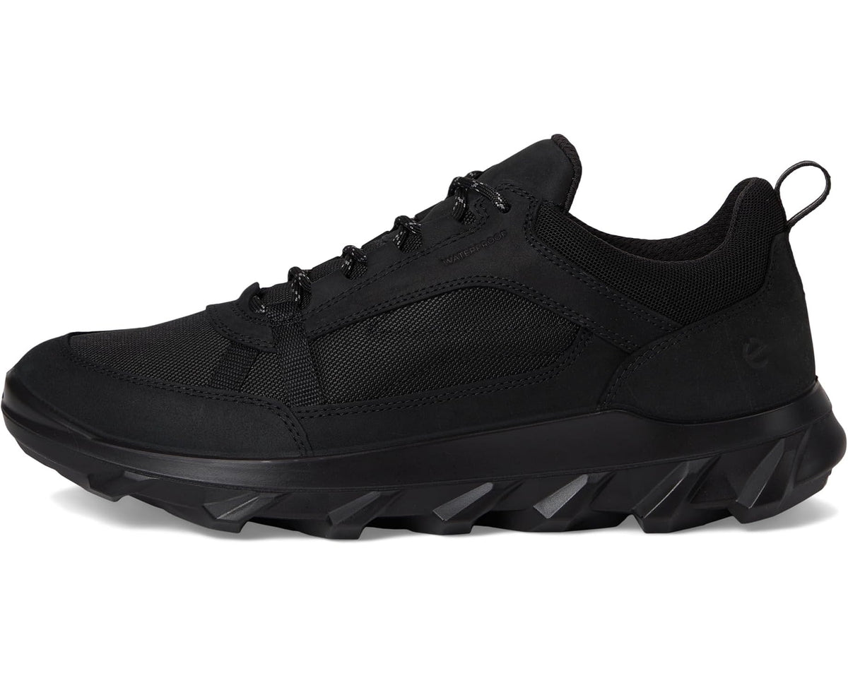 Men's ECCO Sport Mx Everyday Waterproof Sneaker Black Nubuck/Black