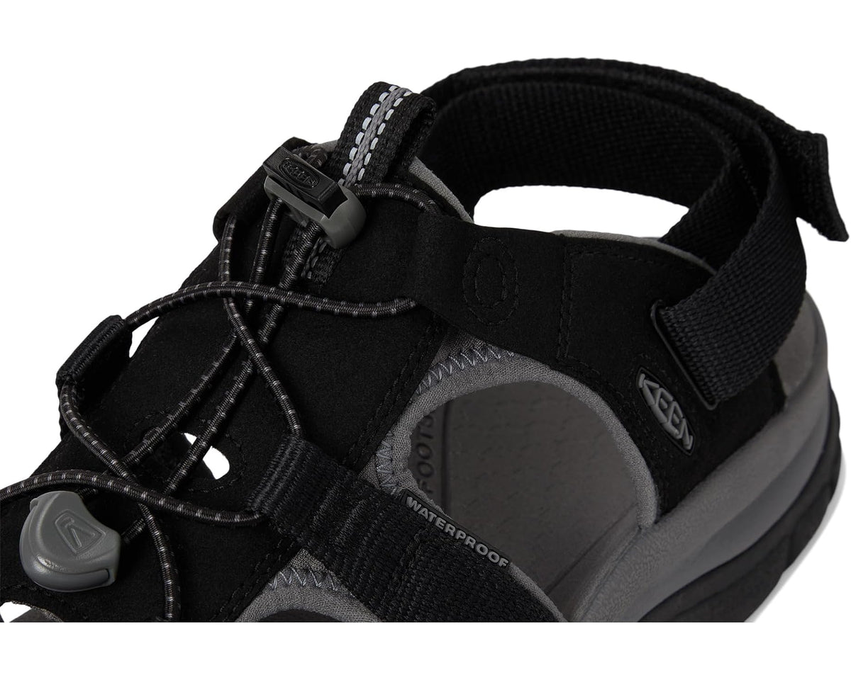 Men's KEEN Rapids H2 Black/Steel Grey